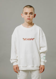 Sir Seraph ‘COLOUR BLOCK’ SWEATSHIRT – OFF WHITE