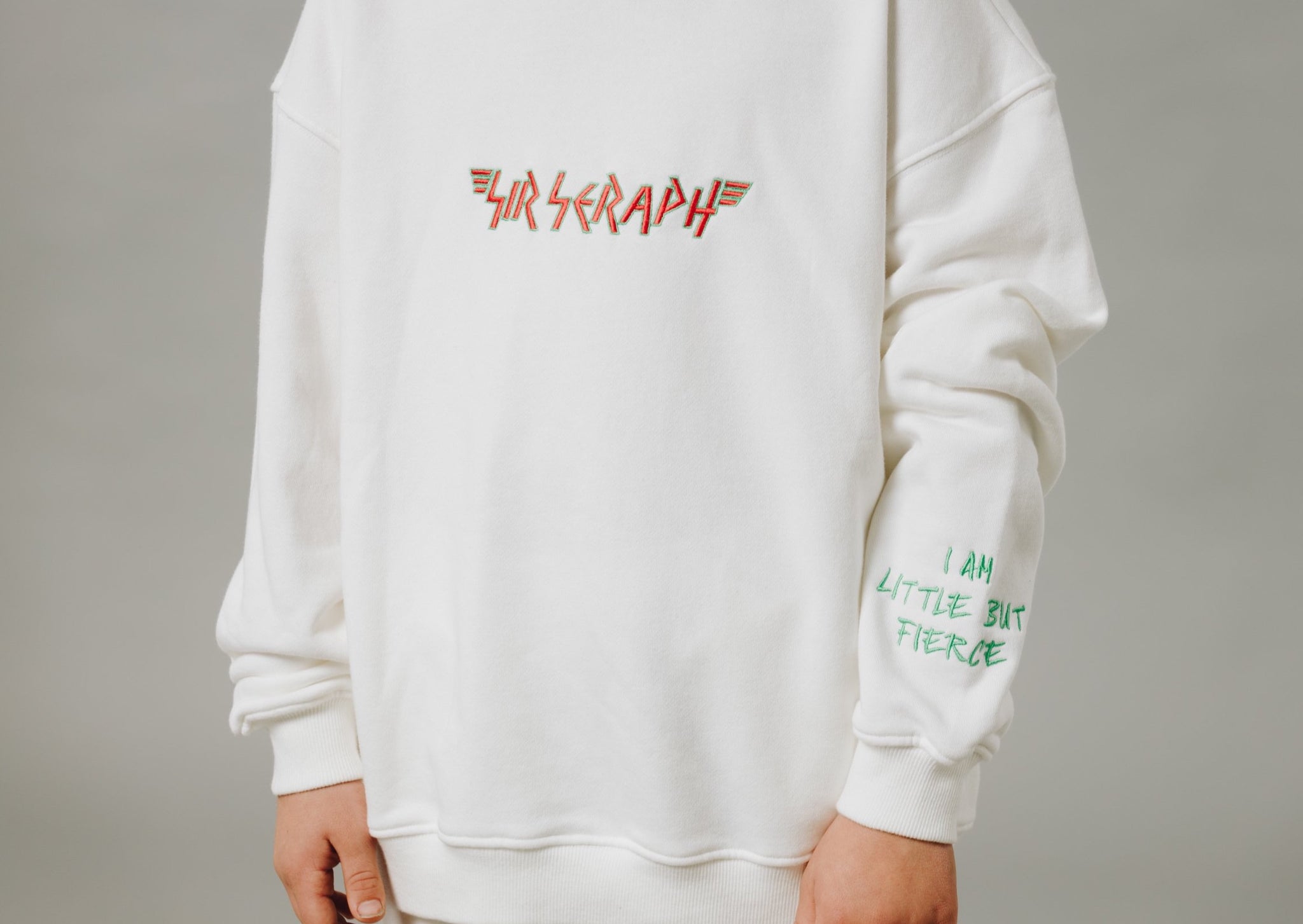 Sir Seraph ‘COLOUR BLOCK’ SWEATSHIRT – OFF WHITE