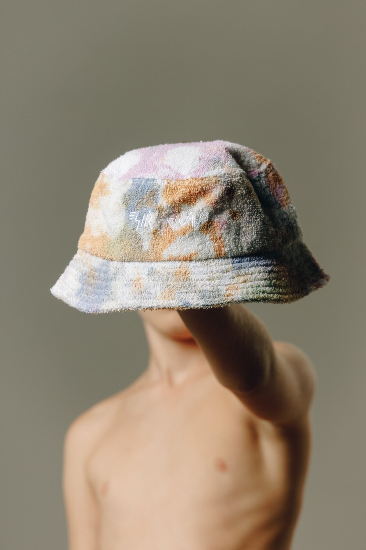 BNWT SCL popular Rainbow Terry Bucket Hat