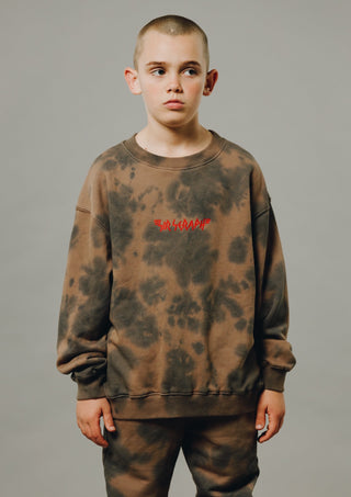 Sir Seraph 'TIE DYE’ SWEATSHIRT – BROWN